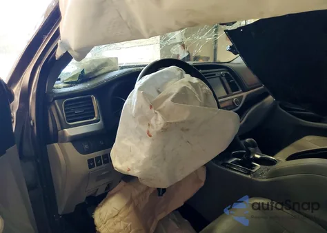 2019 Toyota Highlander Hybrid Limited из США, поврежденный, VIN 5TDDGRFH7KS068794